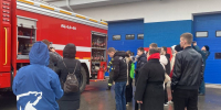 Школьников Херсонской области познакомили с работой пожарной части в рамках партпроекта «Моя карьера с Единой Россией» - Единая Россия