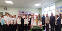 Сразу две «Парты Героя» открыли в Херсонской области по проекту «Единой России» в День Героев Отечества - Единая Россия