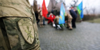 В Херсонской области росгвардейцы приняли участие в памятных мероприятиях, посвященных Дню памяти воинов-интернационалистов - Henichesk.Ru