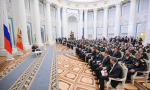 В Кремле Президент России Владимир Путин провел встречу с участниками первого потока программы "Время героев"